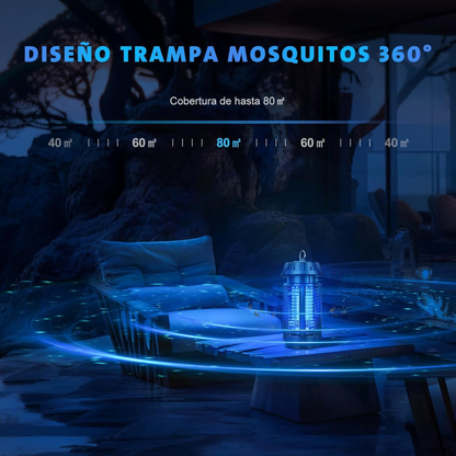 Lámpara UV Antimosquitos