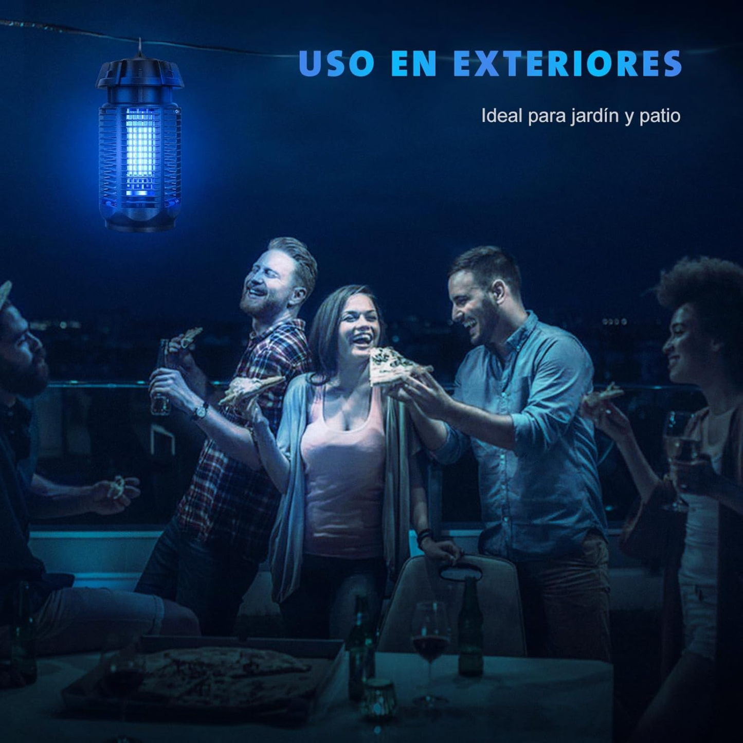 Lámpara UV Antimosquitos